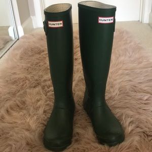 Hunter Green Hunter Rainboots!